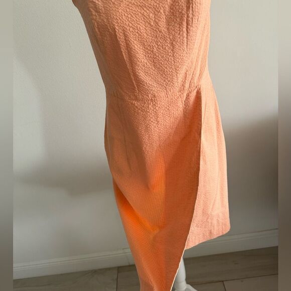 Vineyard vines peach strapless mini dress.size10 - Picture 3 of 3